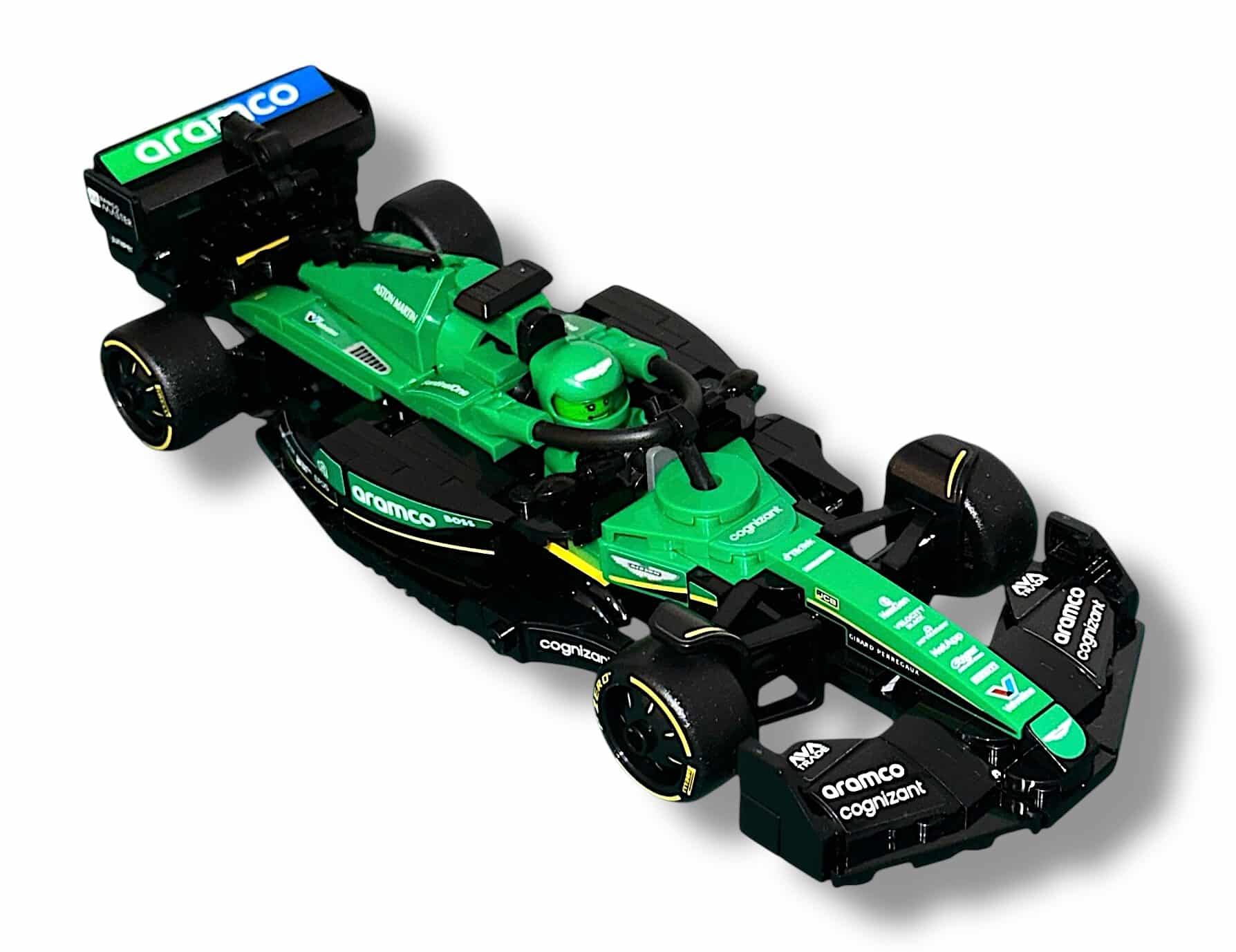 LEGO Speed Champions Aston Martin Aramco F1 AMR24 (77245): El Monoplaza Definitivo Para los Amantes de la Velocidad