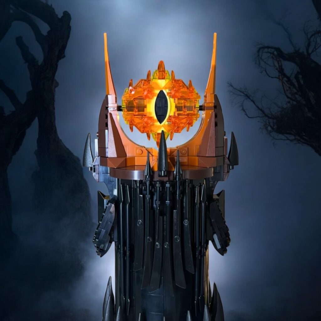 🏰🔥 LEGO Icons El Señor de los Anillos: Barad-dûr (10333) – Una Fortaleza Oscura para los Verdaderos Fans de la Tierra Media
