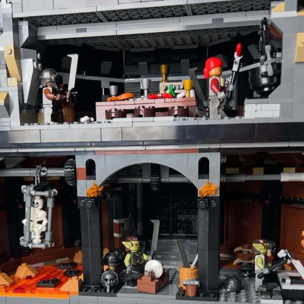 🏰🔥 LEGO Icons El Señor de los Anillos: Barad-dûr (10333) – Una Fortaleza Oscura para los Verdaderos Fans de la Tierra Media