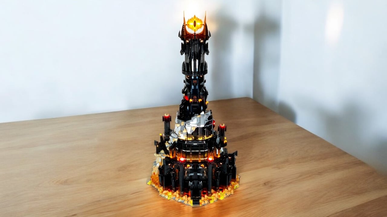 🏰🔥 LEGO Icons El Señor de los Anillos: Barad-dûr (10333) – Una Fortaleza Oscura para los Verdaderos Fans de la Tierra Media
