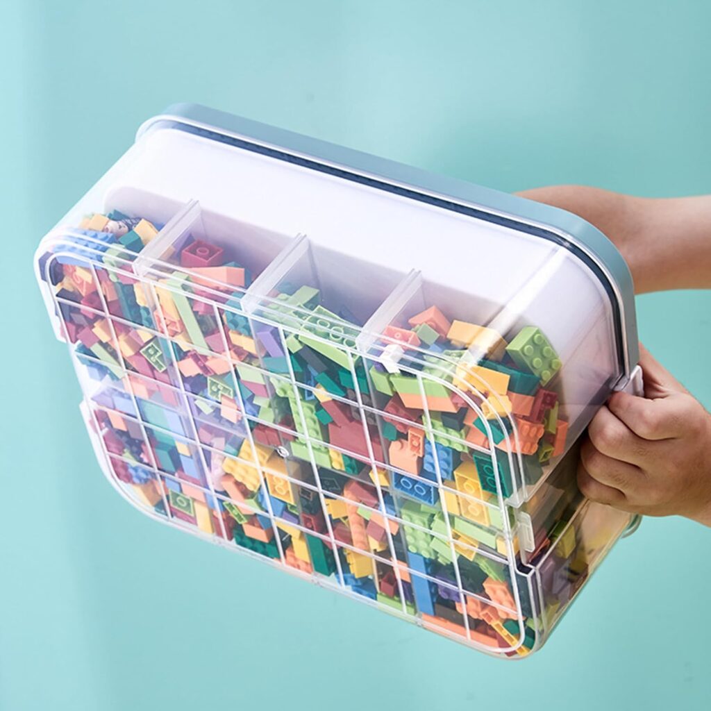 🧱✨ Keyacht Caja de Almacenaje para LEGO: La Soluci&oacute;n Perfecta para Organizar tus Piezas con Estilo y Funcionalidad