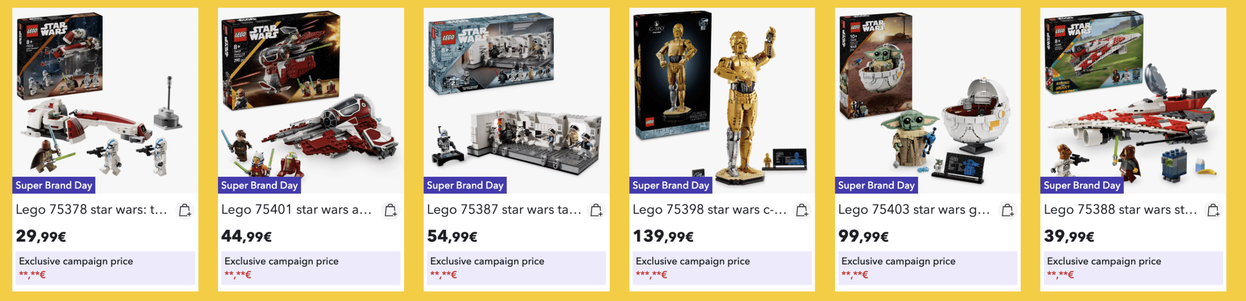 ¡Fans de LEGO, preparad vuestros carritos! El esperado LEGO Brand Day llega a Miravia con descuentos de hasta el 40% en una selección exclusiva de sets para todas las edades y gustos. El evento comienza esta misma noche, en menos de 10 horas, y será tu oportunidad de conseguir auténticas joyas de LEGO a precios reducidos.