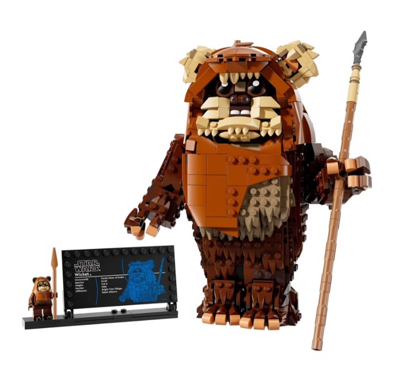 🌲 LEGO Star Wars 75430 Wicket el Ewok: ¡La ternura de Endor llega en forma de ladrillos!