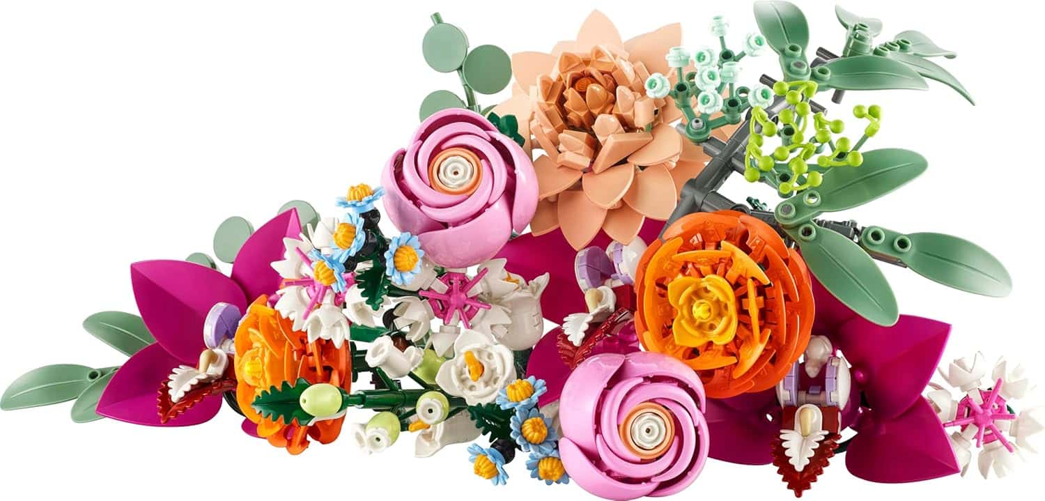 🏵️🌸 Descubre el Set LEGO Botanical 10342 &ndash; Ramo de Flores Fantas&iacute;a en Rosa: Un Jard&iacute;n Elegante Hecho con Ladrillos